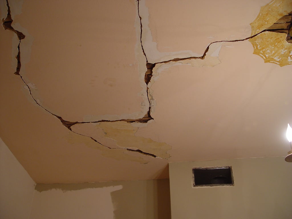 Cracked Ceiling Repair
