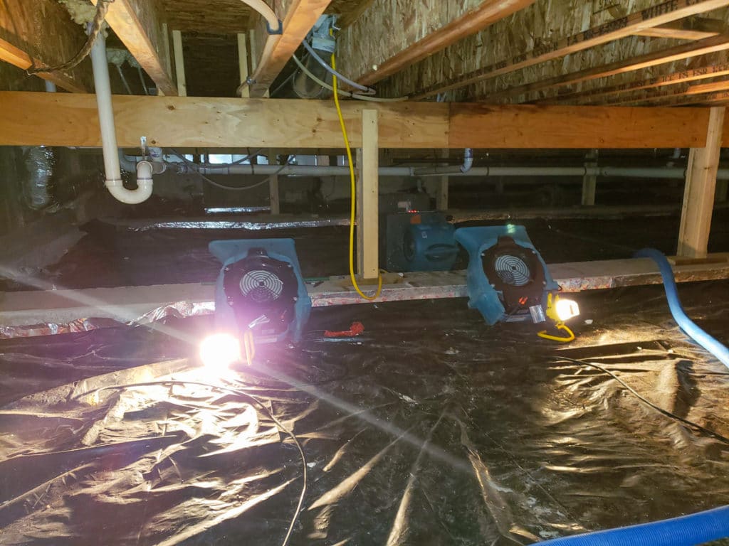 Crawl Space Encapsulation in Dallas Fort Worth 