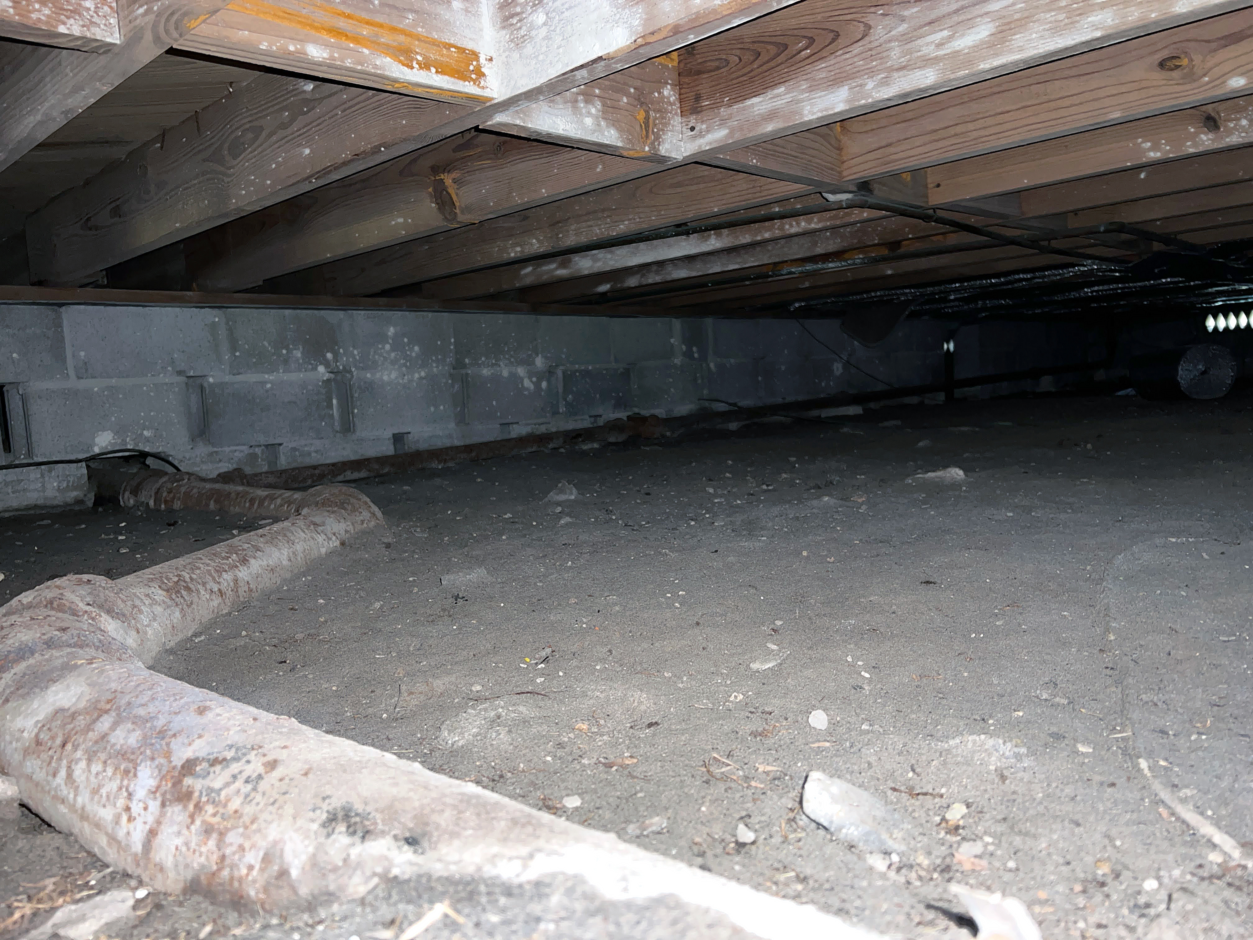 Crawl Space under home